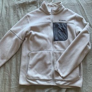 Columbia White Wool Jacket